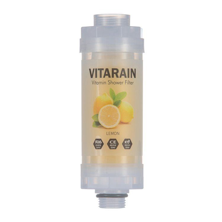 Фильтр для душа Vitarain SW-071, аромат «Лимон», снижение запаха хлора, ресурс до 6000 л – fontany.kz